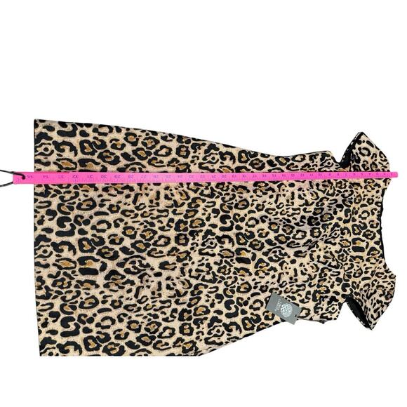Vince Camino Dress Animal Print Size 4 - Picture 4 of 10